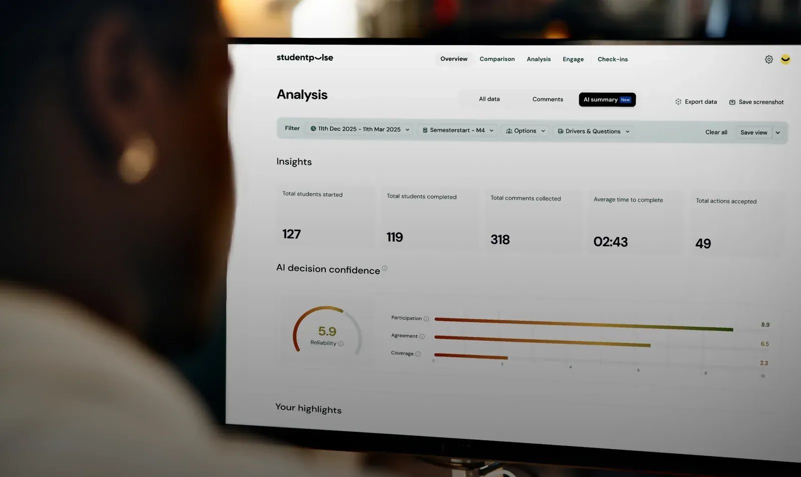 Overwhelmed with Data? Making Sense of Student Feedback Just Got Easier