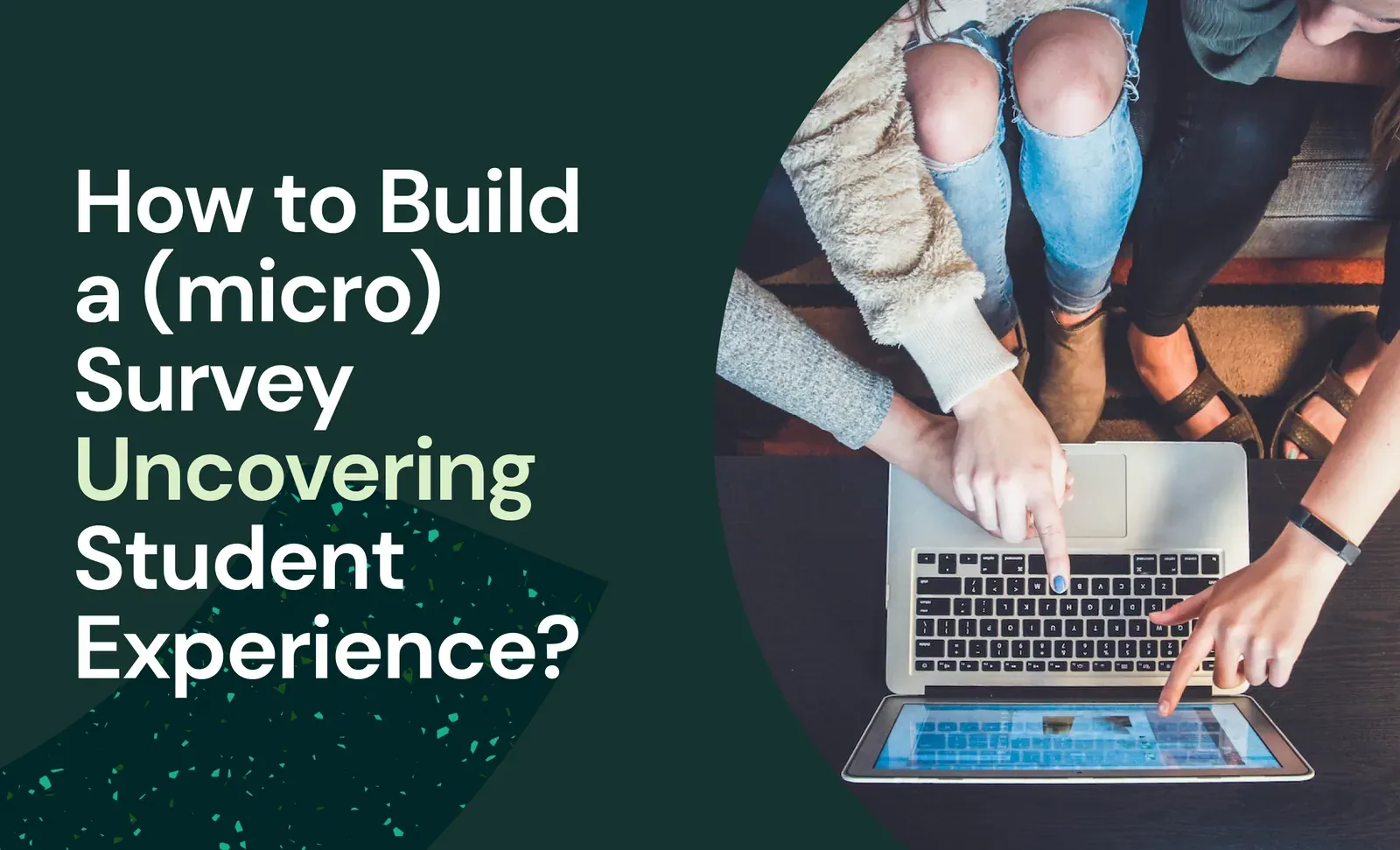 How to build a (micro) survey uncovering student experience?