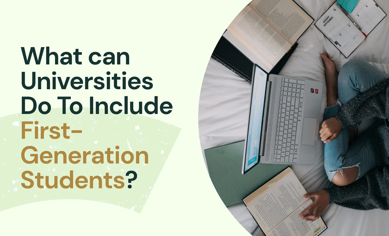 What can Universities do to include first-generation students?