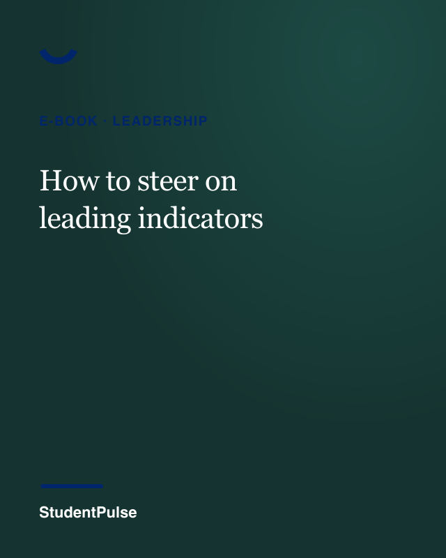 How to steer on leading indicators